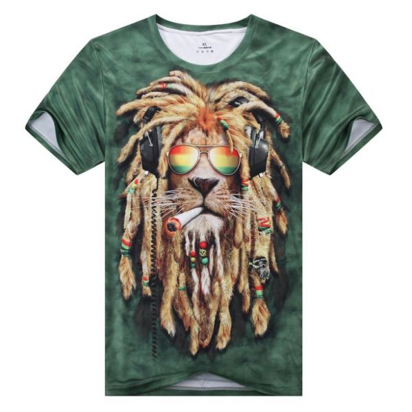 Camisa 3D Hastafari